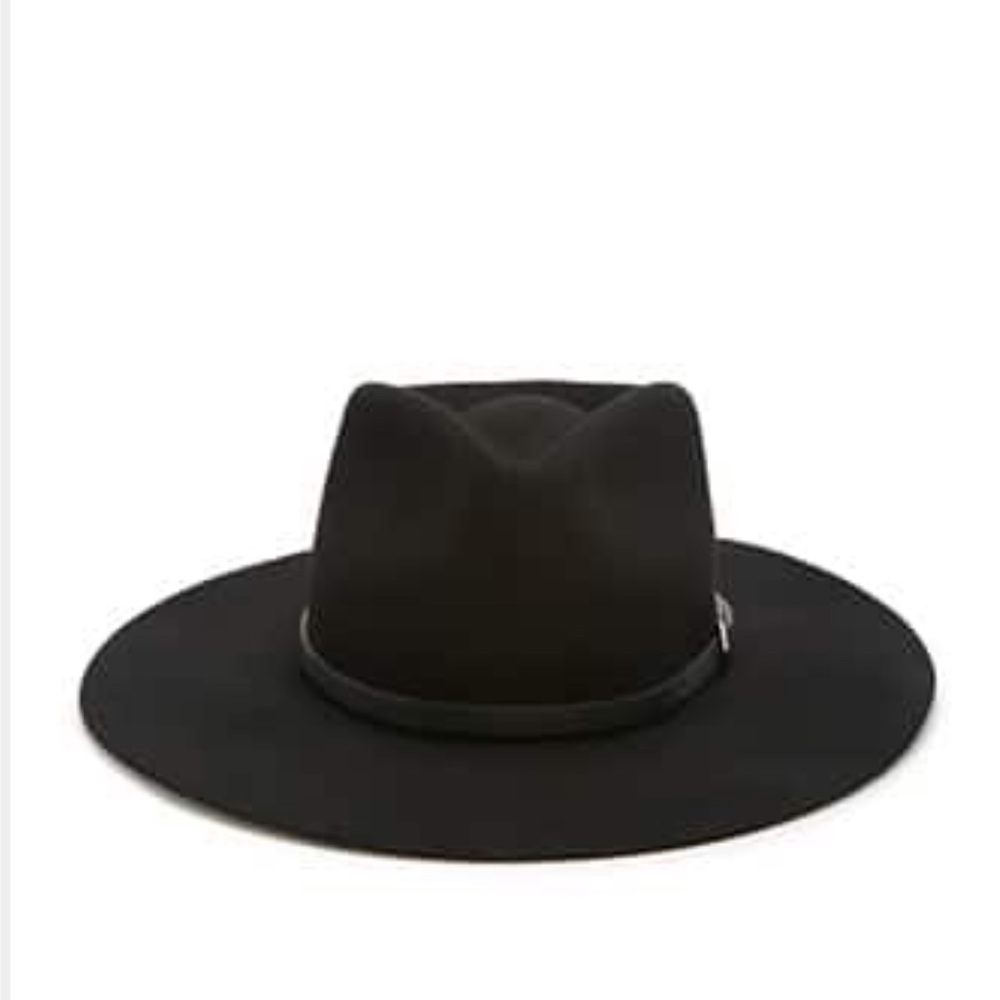 Wide brim fedora